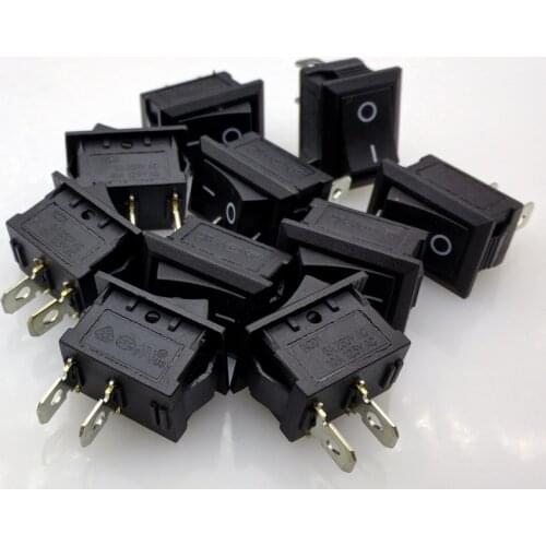 KCD1-101 rocker switch boat switch rocker switch Power switch 6A/250V 10A/125V 10pcs/lot