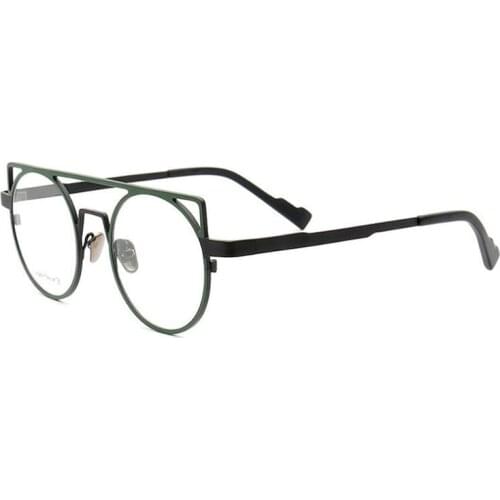 Round Glasses Pure Titanium Frame Retro Women Progressive Multi-focal Lens Optical Eyewear See Near Far Reading Eyeglasses Men