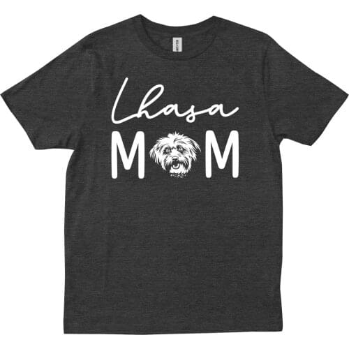 Dog Mom Lover Fur Mama Lhasa Apsos Cute Gift For Her T shirt