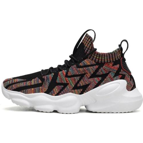 New mens shoes breathable mesh shoes mens casual shoes fashion platform shoes mens sports running shoes 2021 loafers men