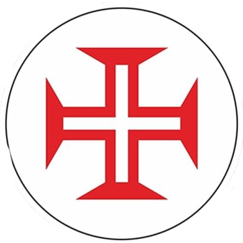 Portugal Air Force Roundel Sticker Decal for Motorcycle Bumper Guitar Laptop Sunscreen Waterproof Car Accessories 11cmX11cm