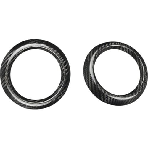 Car Air Vent Outlet Frame Stickers Cover Carbon Fiber Interior Trim for Chevrolet Camaro 2016-2019