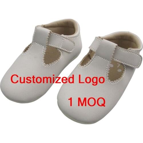 Wholesale Customize Shoes Girls DIY Image Logo Print Children Toddler Baby Soft Sole Prewalker Casual Walking Flats Dropshipping