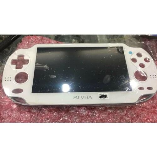 Original new white color lcd for PSVita 1000 PS Vita LCD Display with Touch Screen Digital Assembly with frame