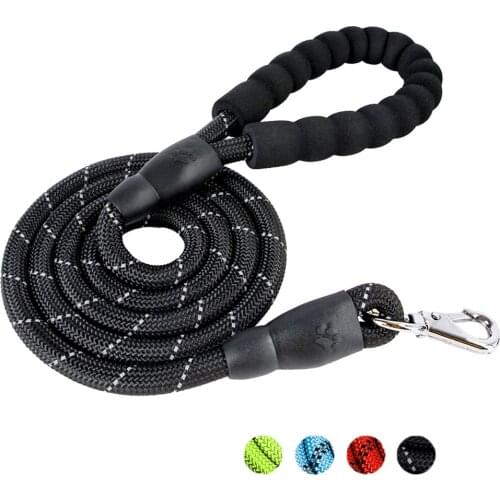 5FT Strong Dog Leash with Comfortable Padded Handle Dogs Pets Accessories for Medium and Large Dogs Dog Harness