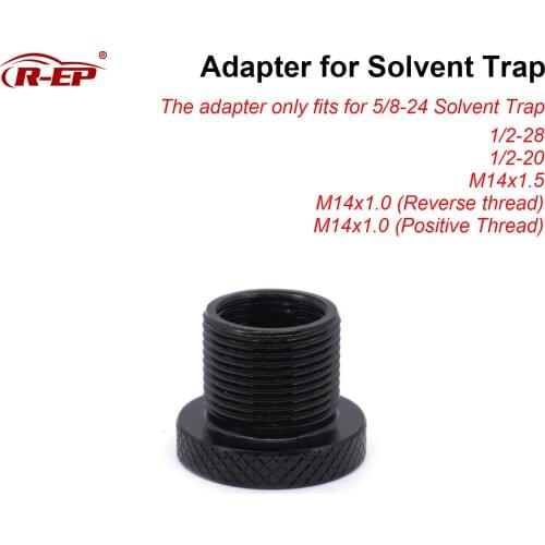 R-EP Barrel Positive ReverseT Thread Adapter for All 5/8-24 Fuel Filte To 1/2-28 To M14x1 To M14x1.5 for All NAPA 4003 WIX 24003