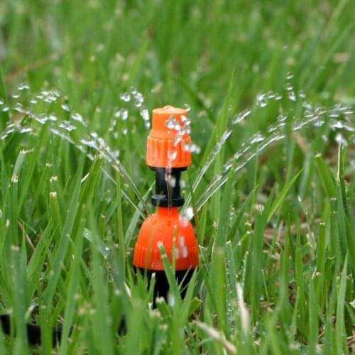 Adjustable Dpray Nozzle Integrated Spray Nozzle Garden Spray Irrigatio Atomization Irrigation Sprinkler (10PCS)