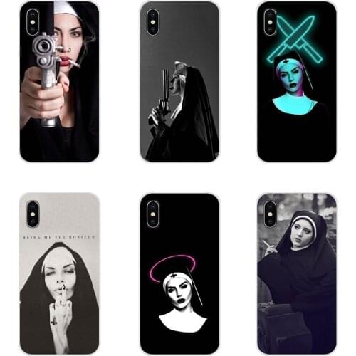 Sister nun For Xiaomi Redmi Note 3 4 5 6 7 8 Pro Mi Max Mix 2 3 2S Pocophone F1 Accessories Phone Shell Covers