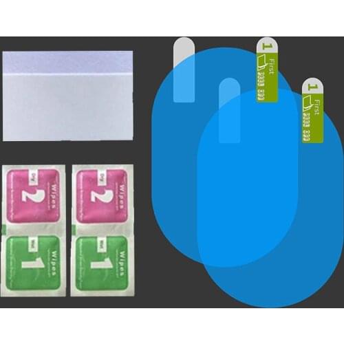 Car Rearview Mirror Glass Film Waterproof Anti-Fog Rain-Proof Window Membrane For Audi BMW Mercedes-Benz stickers accessories