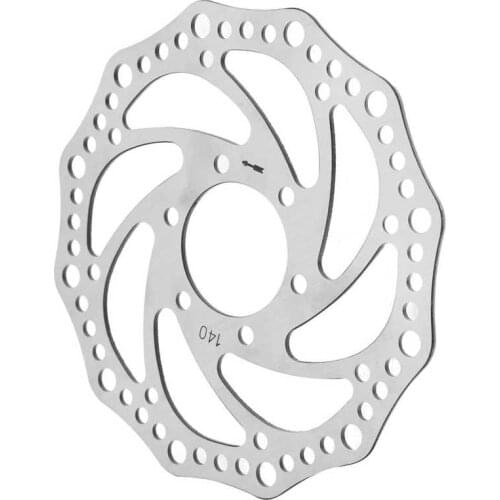 140mm Electric Scooter Brake Disc Rotor Pad Stainless Steel 6 Hole 37mm Inner Diameter E-scooter Brake Disc Rotor Bike Parts