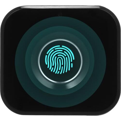 Smart Keyless Fingerprint Cabinet Lock Biometric Electric Lock Portable Fingerprint Drawer Lock for Office Drawer File Cabinet