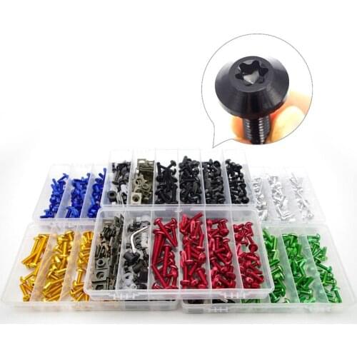Motorbike Screws Nuts kits set For honda x4 nc750x dax valkyrie 1500 cb500f vfr 1200 cg 125 xr250 Motorcycle Accessories