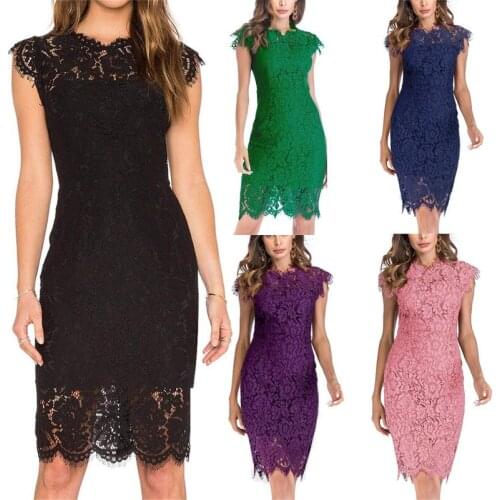 High Quality Women Bodycon Dress Lace V Neck Dresses Long Ladies Black Summer Party Dress Elegant Female Casual vestido de mujer