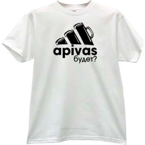 2020 New Women T-shirt Brand Tops Whether There Will Be Beer? Funny Russian Top Female T Shirts Streetwear Ladies Clothes