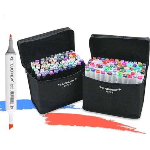 30 Colors Manga Markers Mark Pen Paint Sketch Drawing Soluble Pen Cartoon Graffiti Art Markers Pens Posca Animation Design