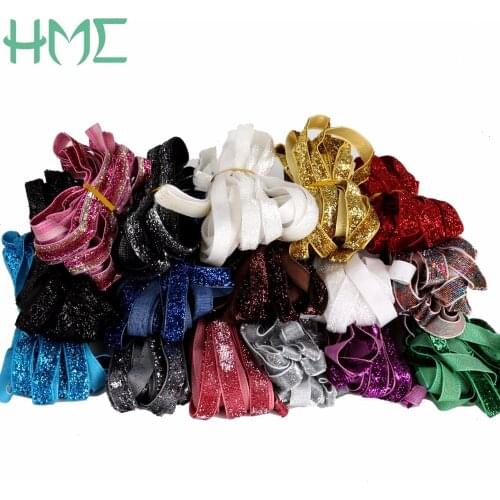 5Yards 10mm(3/8") Sparkle Glitter Velvet Ribbon Multi Color Lace Ribbon for Craft/Sewing DIY Handmade Wedding Party Supplies