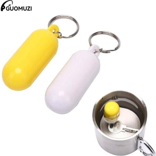 Kayak Floating Keyring Fender Buoyant Key Ring Marine Sailing Boat Float Canal Keychain