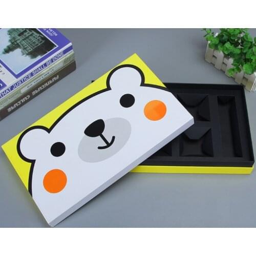 Color custom design cardboard necklace paper packaging carton box for jewelry christmas gifts ---XP0450