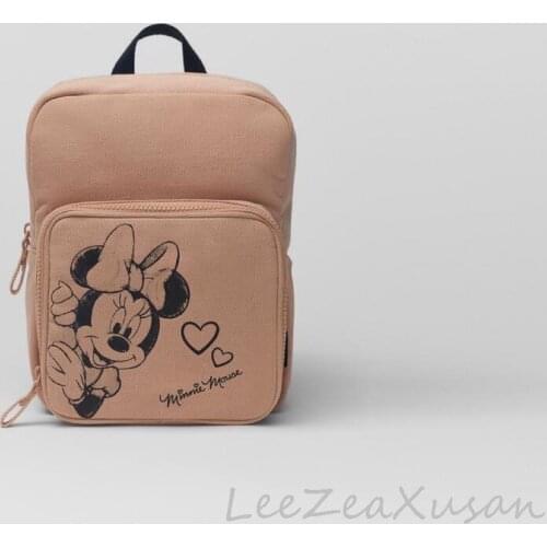 New Disney Mickey Childrens School Bag Cartoon Childrens Backpack Toddler Kids School Bag Boys Girls Backpack