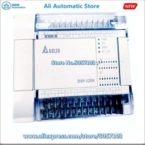 DVP32EH00R3-L 32-Point Host 16DI 16DO Relay 250VAC 24VDC 2A 4-Channel 200K Input With Left Expansion Interface New