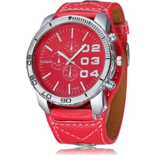 JBAILI Ladies Watch With Leather Strap