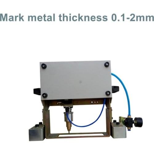 Mini dot peen laser marking machine / Nameplate Dot Peen Marking Machine Metal Plate Printing Machine 14040