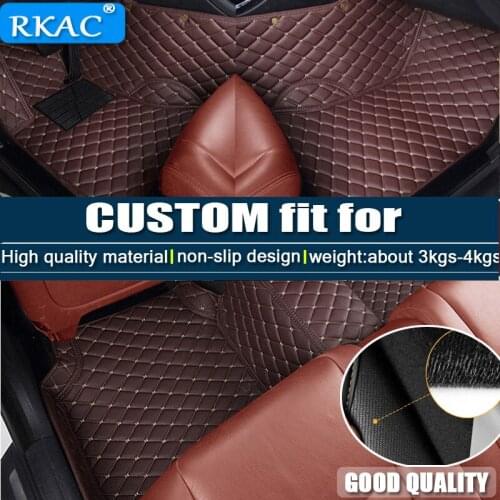 Special make car floor mats for Audi A8 L A8L 3D foot case all weather car styling rugs custom perfect carpet liners waterproof