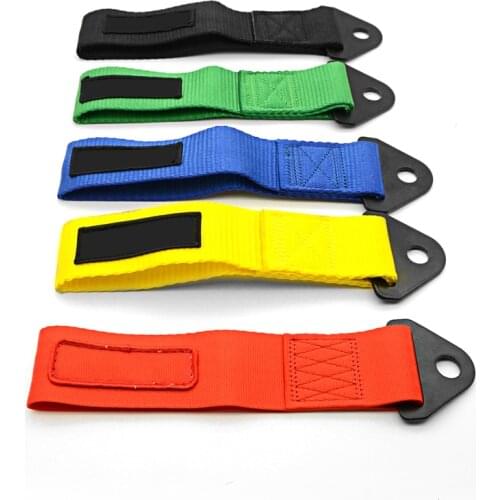 Universal High Strength Racing Tow Towing Strap Hook Front Rear Bumper Truck Car With Logo