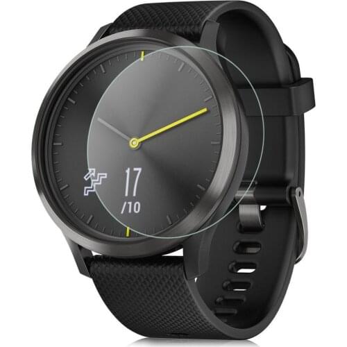 Anti-Scratch Tempered Glass Screen Protector for Vivomove HR Sport Watch