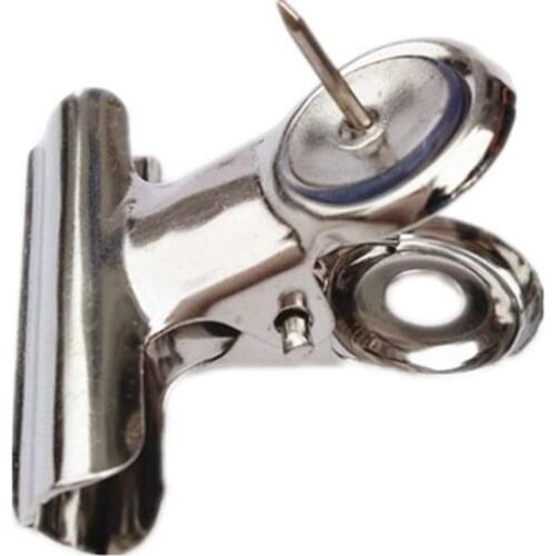 20 Pieces Push Pins Clips Tacks Clips Thumb Clips Wall Clips with Pins for Cork Boards Cubicle Walls Using Art Projects Photos N