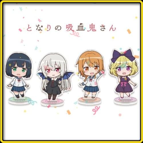 2021 Anime Ms.Vampire who lives in my neighbourhood Sophie Twilight Acrylic Stand Model Plate Cartoon Desktop Decor Toy Cosplay