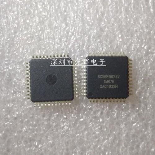 Free Shipping 10pcs/lot SC56F8034V1M67E QFP44 SC56F8034V 1M67E QFP44 New and original