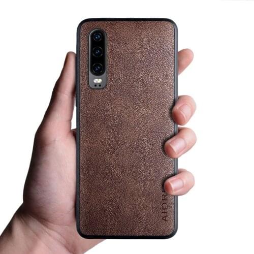 Case for Huawei P30 PU leather funda coque capa Business Style case cover for Huawei P30
