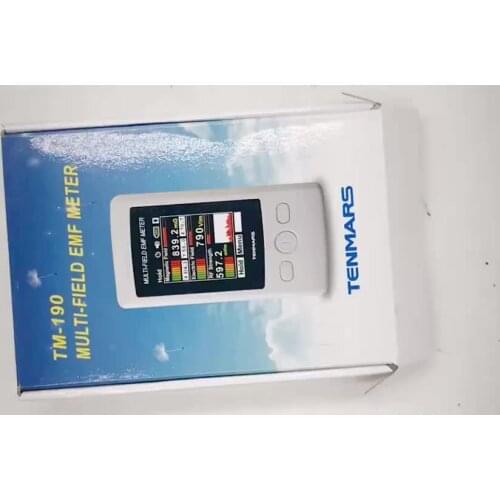TM-190 Gauss 3-axis Magnetic Electric RF Field Strength Digital Electromagnetic Radiation Detector EMF Meter