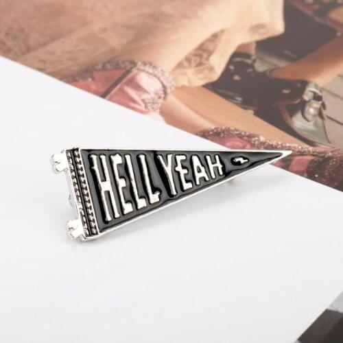 Dongsheng Jewelry Brooches Letter On Clothes
