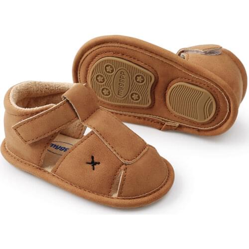 Summer Baby Moccasins Newborn Infant First Walkers Crib Shoes Hard Soled Fashion Toddler Pre Walkers Shoes Boys Girls Kids