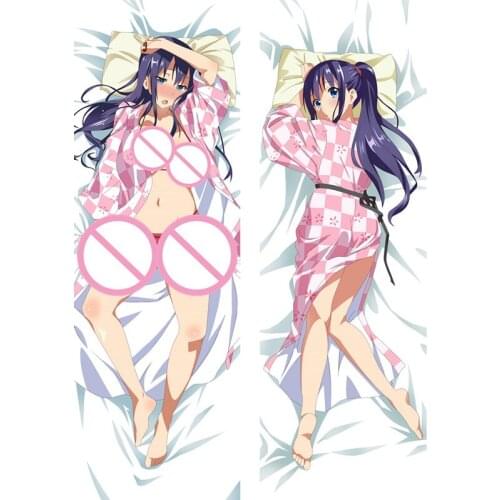 MMF maken-ki! anime sexy amaya haruko & nijou aki himegami & himegami kodama Dakimakura Body Pillow Case Cover