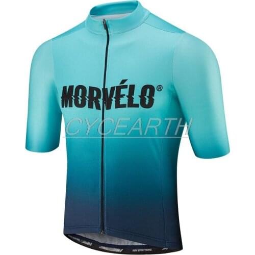 Morvelo Cycling Jerseys 2019 Men Summer Tops New Team racing Riding shirt Ropa ciclismo Breathable short sleeve Jersey Quick-Dry
