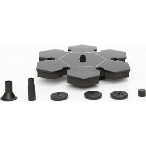 Floating Solar Fountain Garden Water Pump180L/H Bird Bath Pond Pool Decoration G6DB