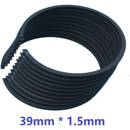 10pcs/lot 39 X1.5mm Piston Ring For Zenoah G3800 3800 38CC ECHO CS-350WES CS350T Chainsaw TOPSUN Zomax YD38 Mitsubishi T200