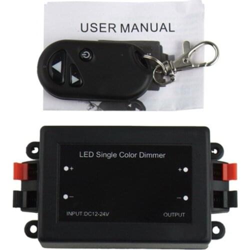 Superior 2016 DC12-24V Wireless Remote LED Light Single Color Dimmer Controller Stylish Worldwide Store