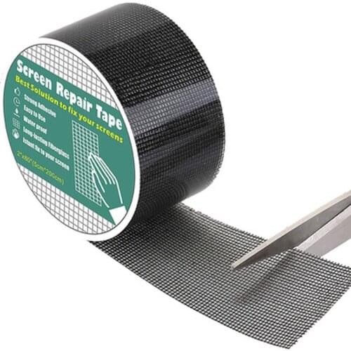 Durable Window Mosquito Screen Net Repair Tape Patch Self Adhesive Repair Tape for Anti-Insect Fly Bug Door Window Mesh Repair