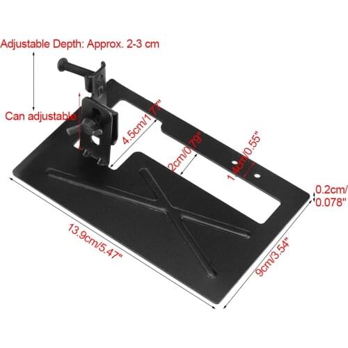 Adjustable Thickened Steel Angle Grinder Balance Bracket Holder Cutting Machine Base DIY Woodwoking Tools