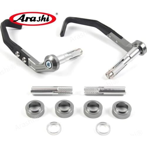 Arashi 1 Set Street Bike CNC Balancing Lever Brake Clutch Levers Proguard System Guard Protector 22mm Handlebars For SUZUKI