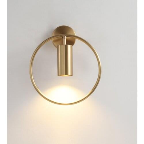 Lámpara de pared nórdica DARHYN LED indoor wall lamp corridor staircase bedside lamps modern home decoration bedroom study E27