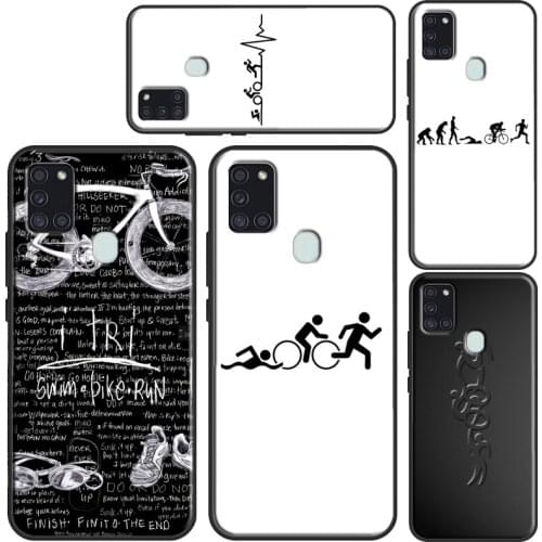 Triathlon Tri Life Cover For Samsung A12 A32 A42 A52 A72 A11 A31 A51 A71 A02 S A20 A30 A40 A50 A70 A20e A21S