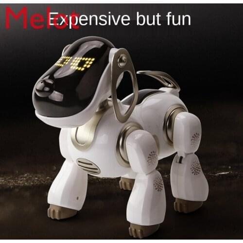 Intelligent Robot Dog Remote Control Childrens Toy Voice Dialogue Walking Electric Education Baby Robot