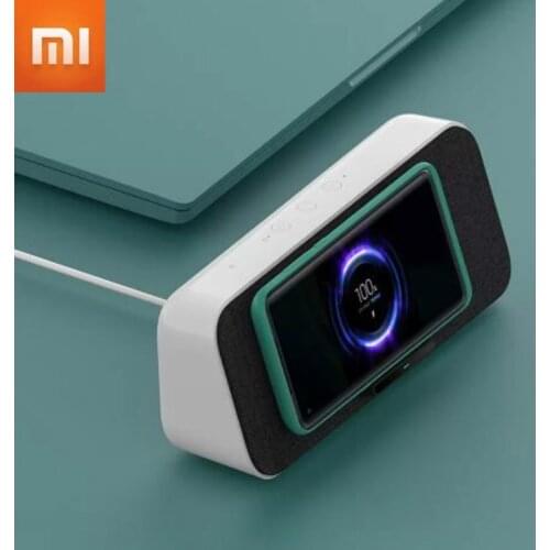 Xiaomi 30W MAX Wireless Charging Bluetooth 5.0 Speaker with Microphone Support Mi AI NFC for IPhone 11 Samsung Xiaomi 10/10 Pro