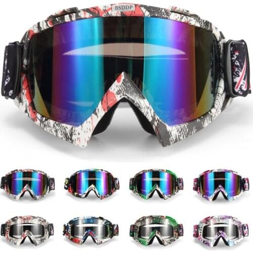 2018 hottest off-road vehicle BMX MTB goggles off-road racing wind and dust goggles off-road bike glasses Oculos ski glasses