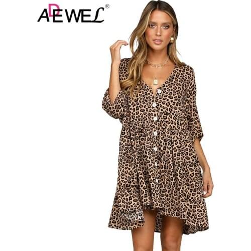 ADEWEL Fashionable Shirt Dresses